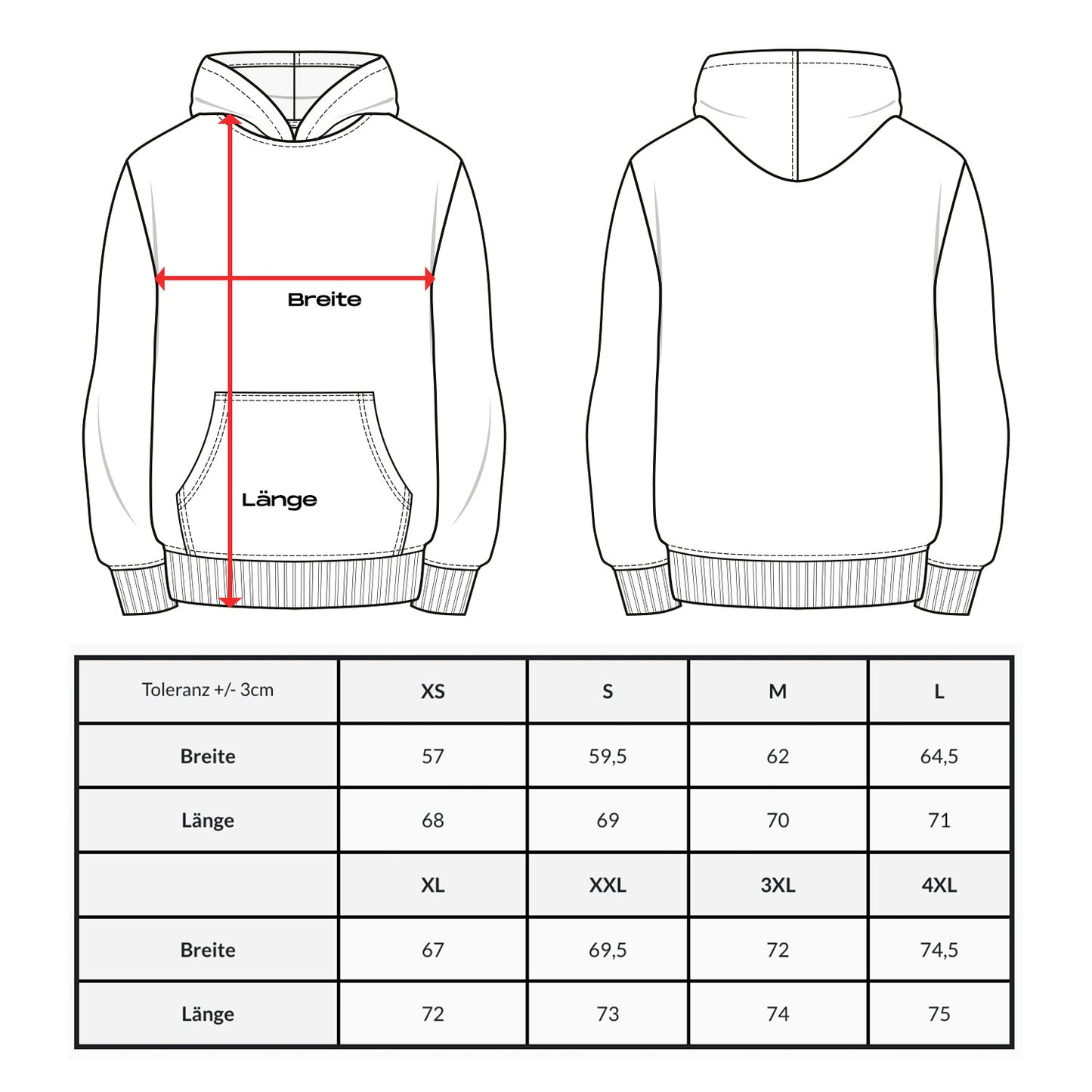 Oversized Hoodie Black "Just a kid" print
