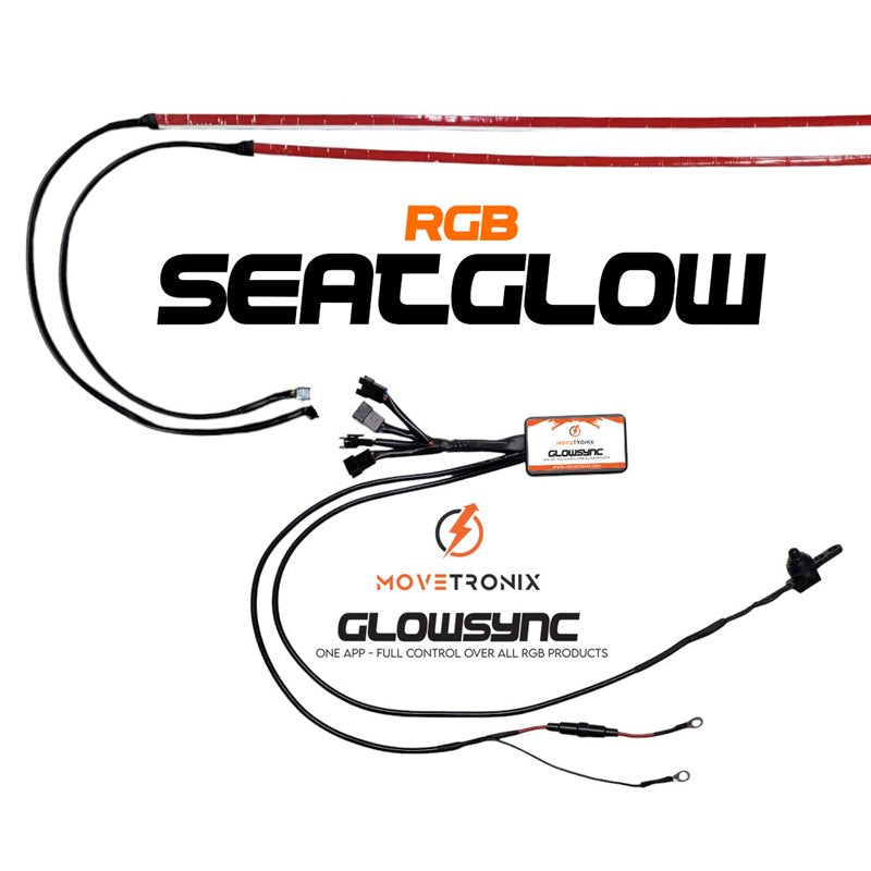 Seatglow RGB Supermoto seat lighting