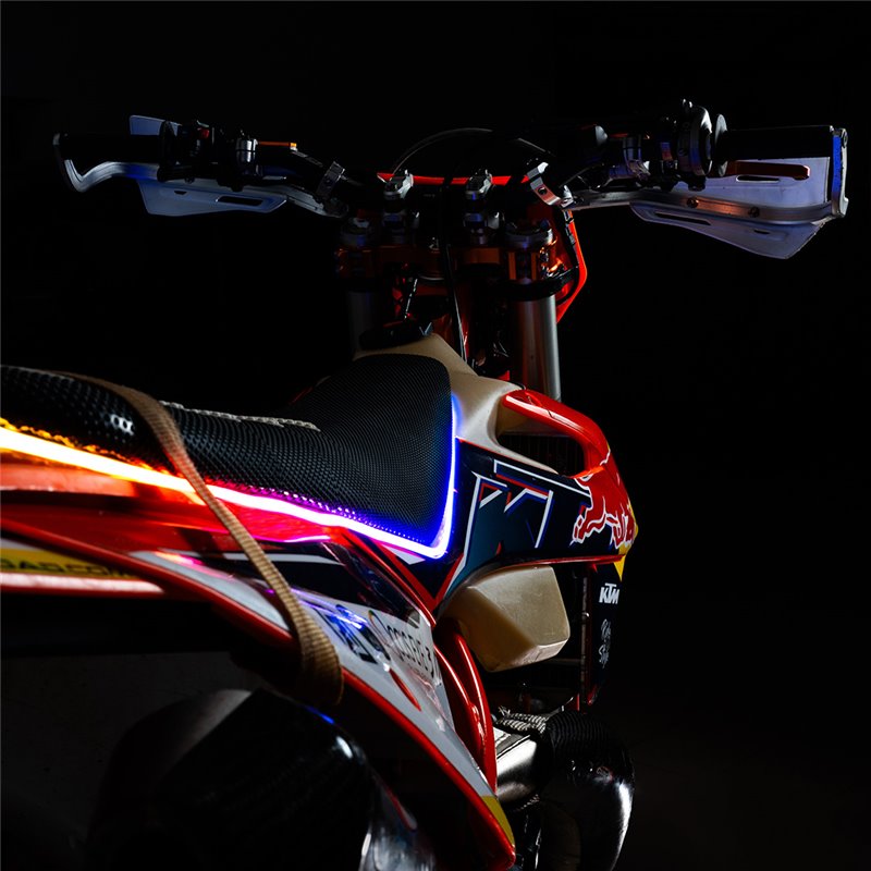 Seatglow RGB Supermoto seat lighting