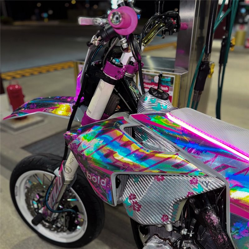 Seatglow RGB Supermoto seat lighting