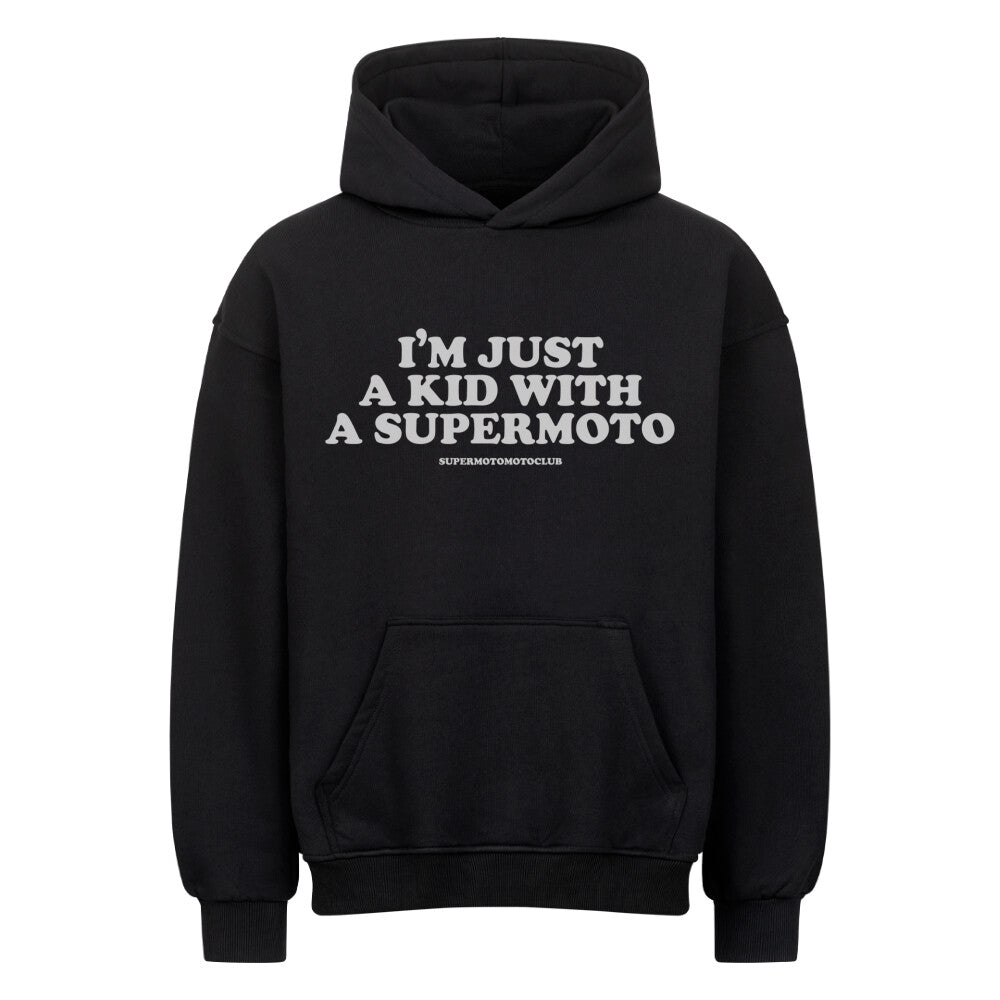 Oversize Hoodie Schwarz