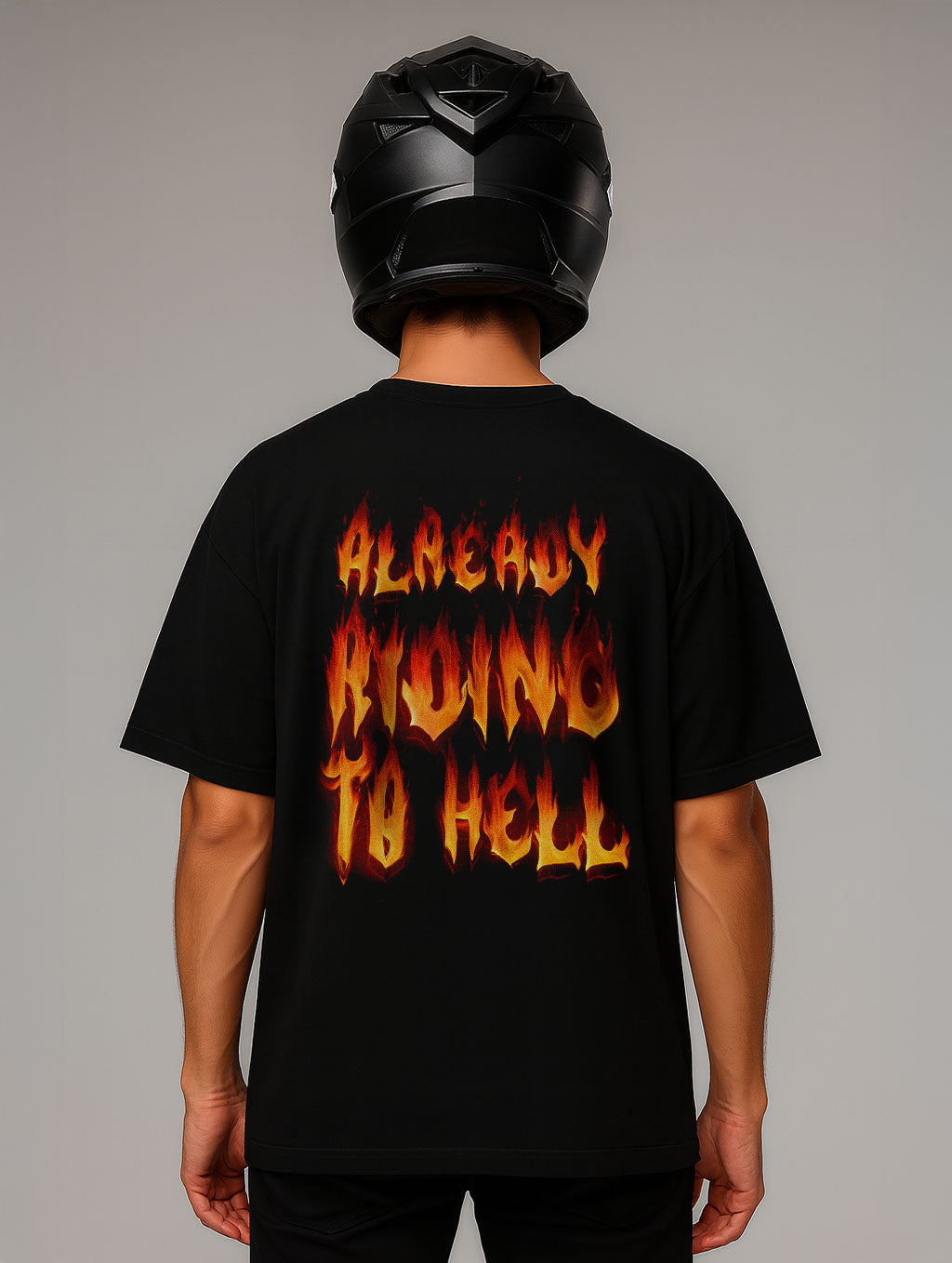 Riding to hell Oversize Shirt