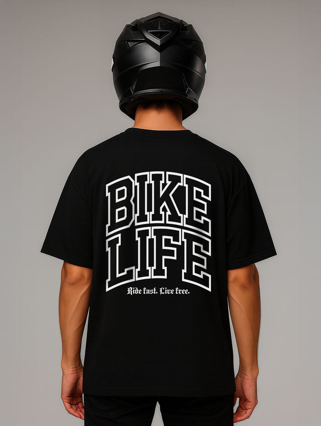 Bikelife Oversize Shirt Weiß