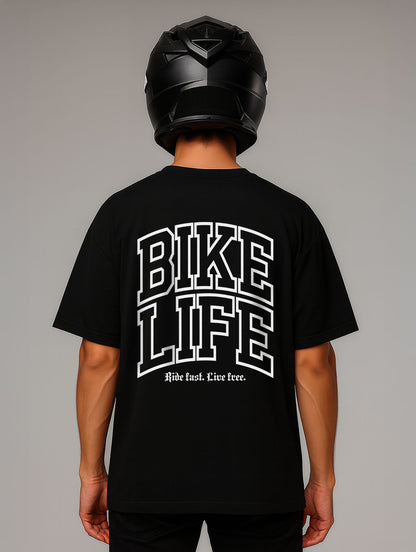 Bikelife Oversize Shirt Weiß