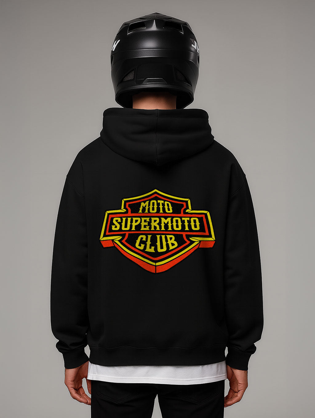 SMMC Club Design Oversize Fit Hoodie