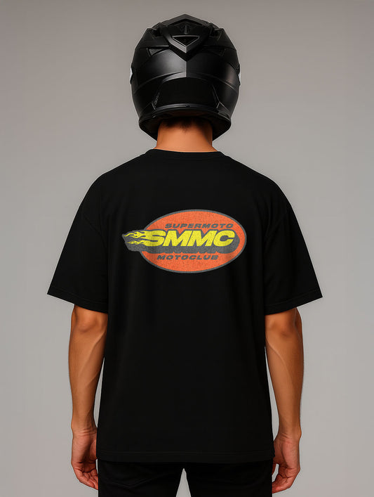 SMMC Badge Design Oversize Fit Shirt