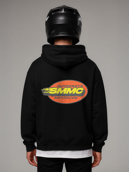 SMMC Badge Design Oversize Fit Hoodie
