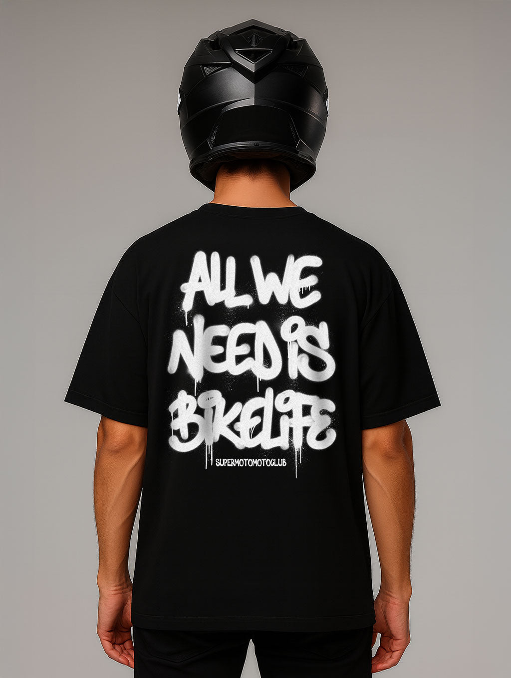 Graffiti Oversize Shirt All We Need Is Bikelife