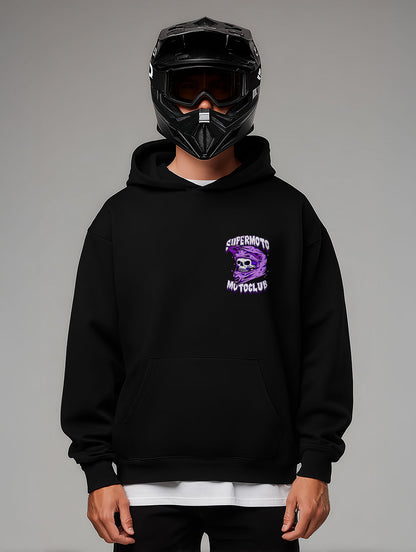 Oversized Hoodie SMMC Skull Design