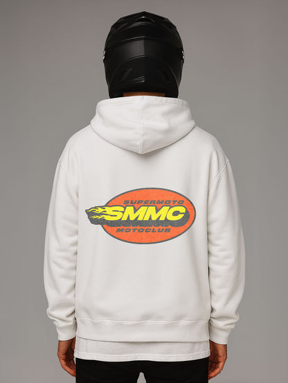 SMMC Badge Design Oversize Fit Hoodie
