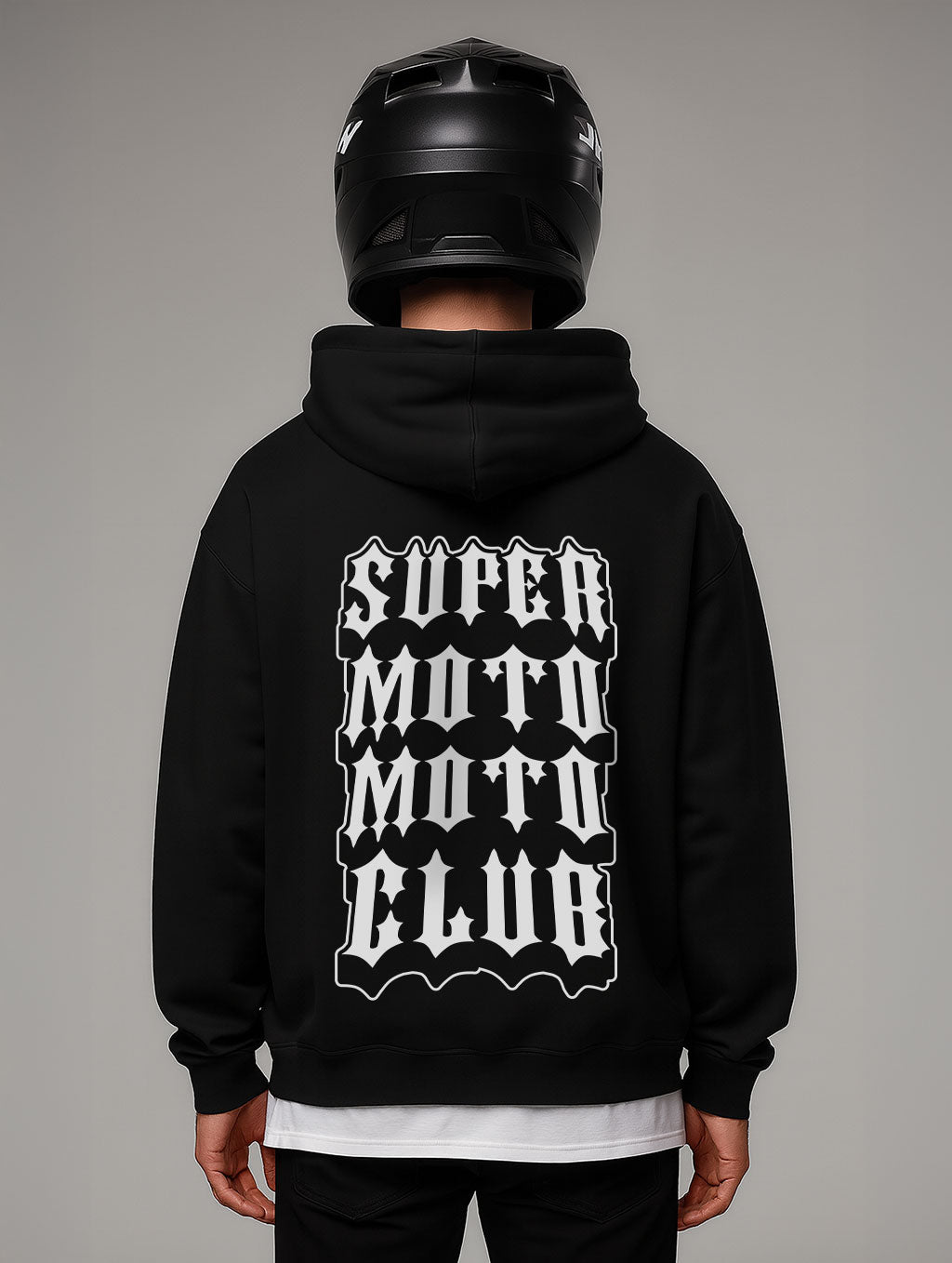SMMC Print Oversize Hoodie