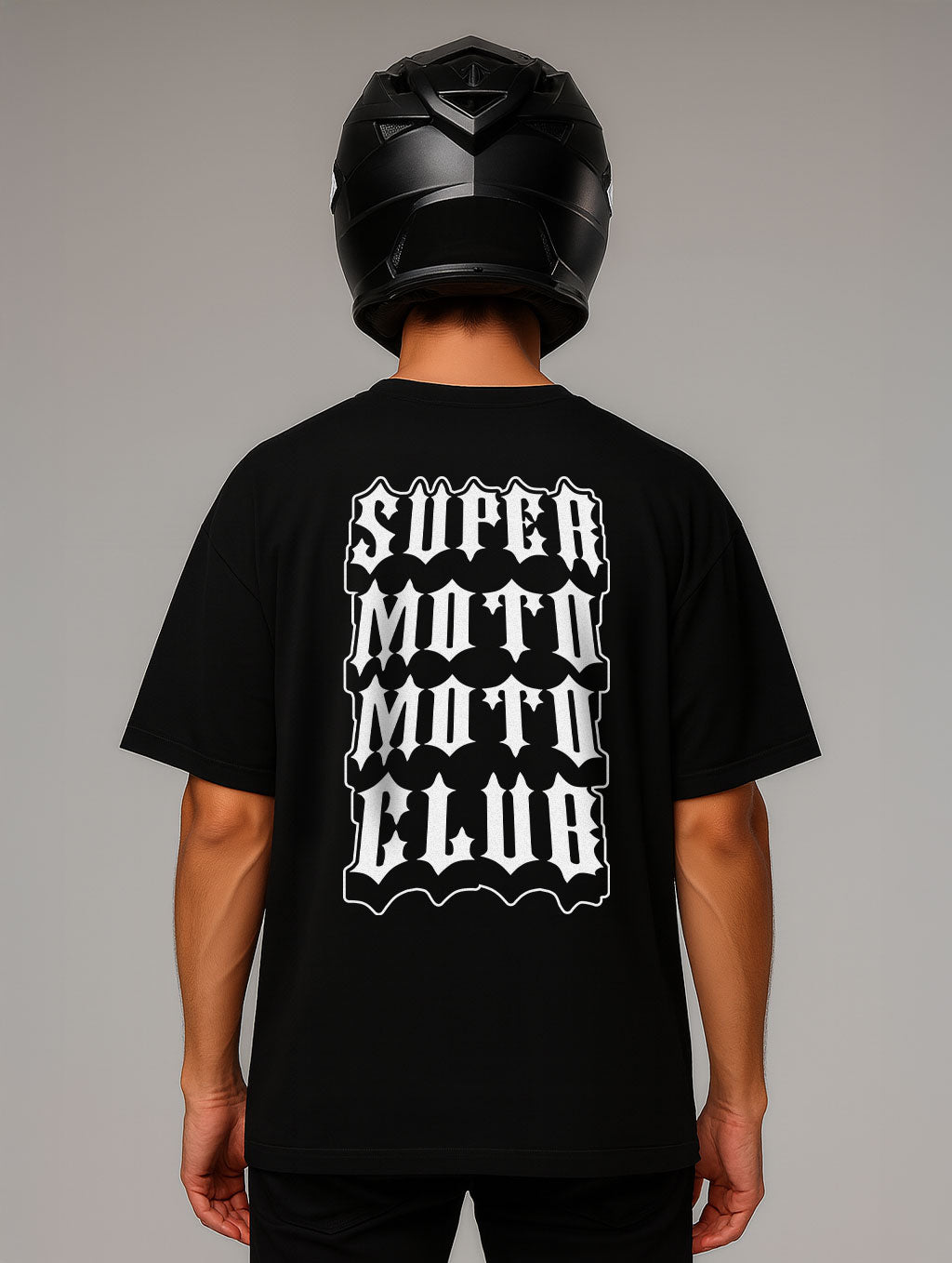 SMMC Print Oversize Shirt