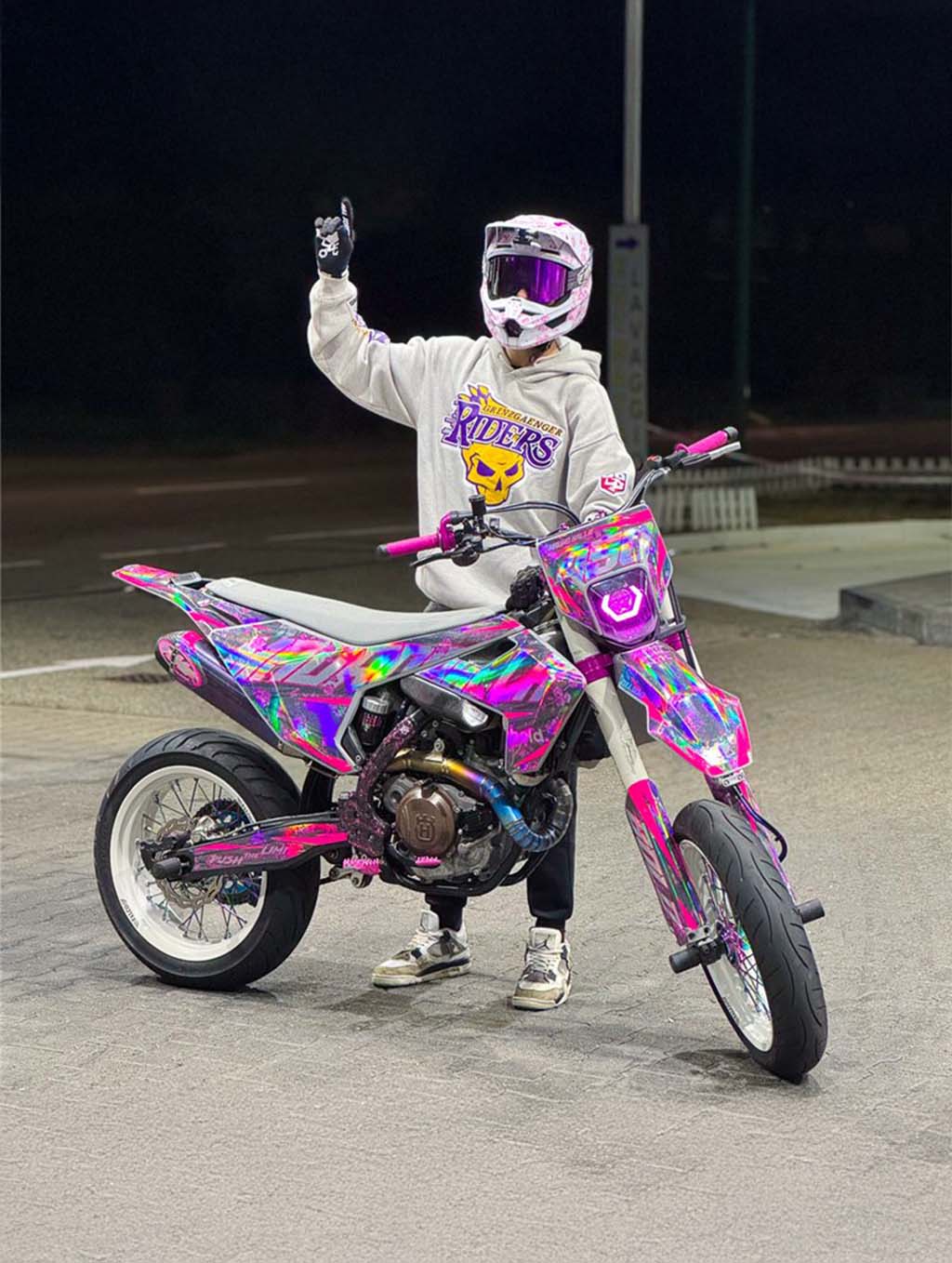 Hexbeam Scheinwerfer für Husqvarna Modelle