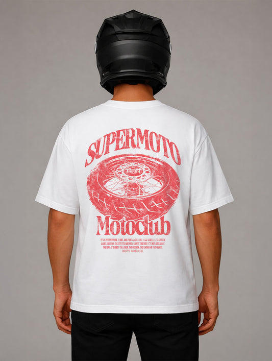 Vintage SMMC Rim Design Oversize Shirt