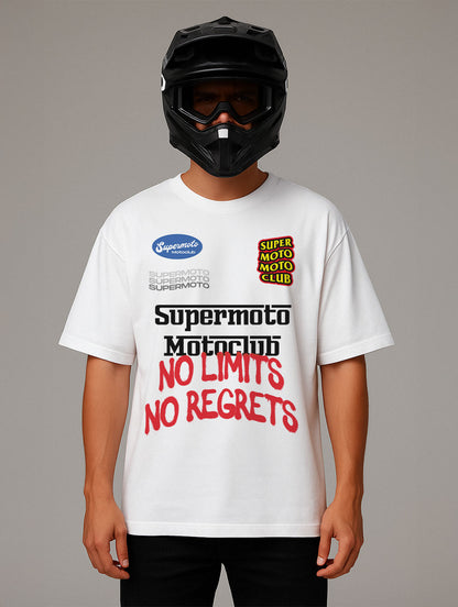SMMC Sponsor Design Oversize Shirt White