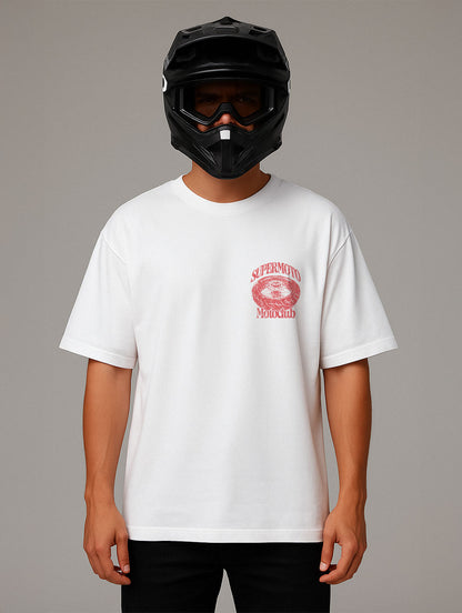 Vintage SMMC Rim Design Oversize Shirt
