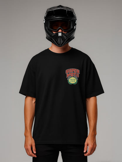 Vintage Racing Design Oversize Fit T-Shirt