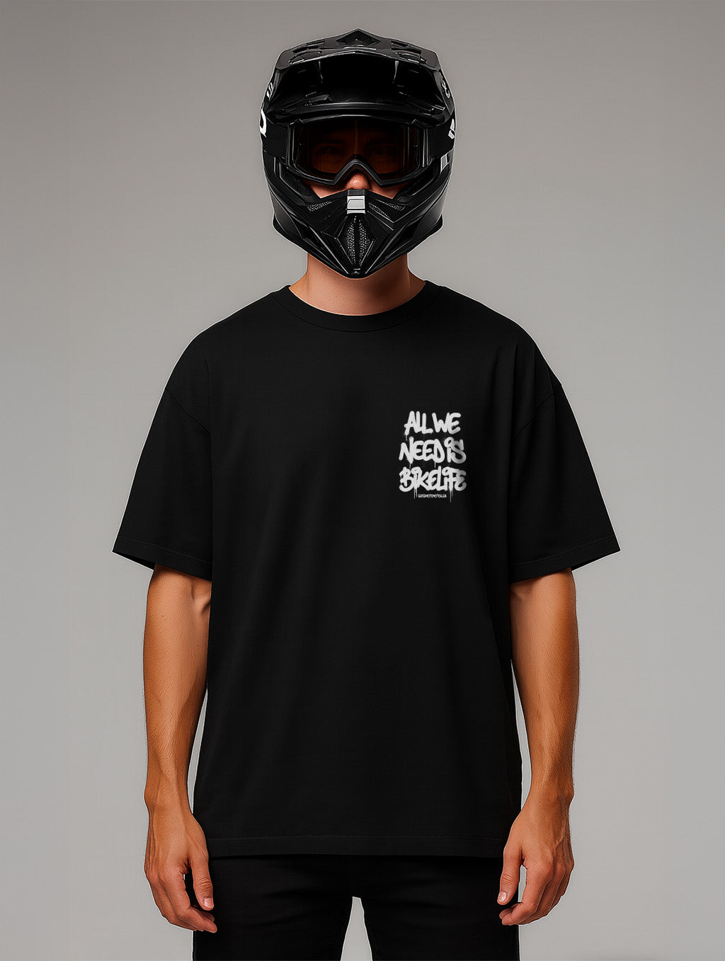 Graffiti Oversize Shirt All We Need Is Bikelife