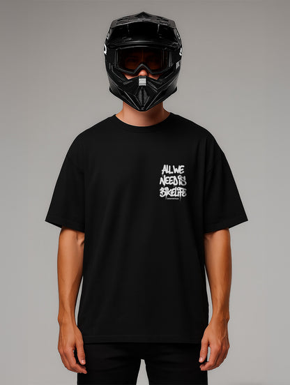 Graffiti Oversize Shirt All We Need Is Bikelife