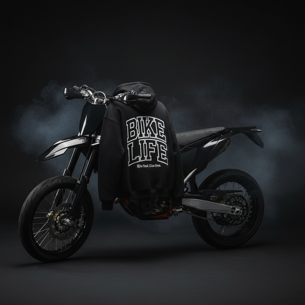 Bikelife Hoodie - Smoke Studio