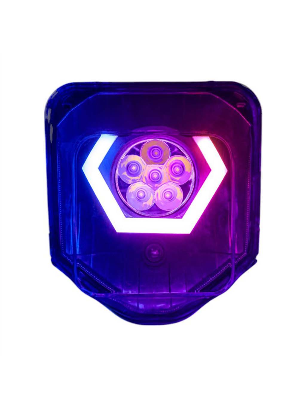 Hexbeam Scheinwerfer RGB LED für KTM Tuning Licht