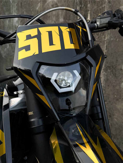 Hexbeam Scheinwerfer RGB LED für KTM Tuning Licht MotorradHexbeam Scheinwerfer RGB LED für KTM Tuning Licht Motorrad