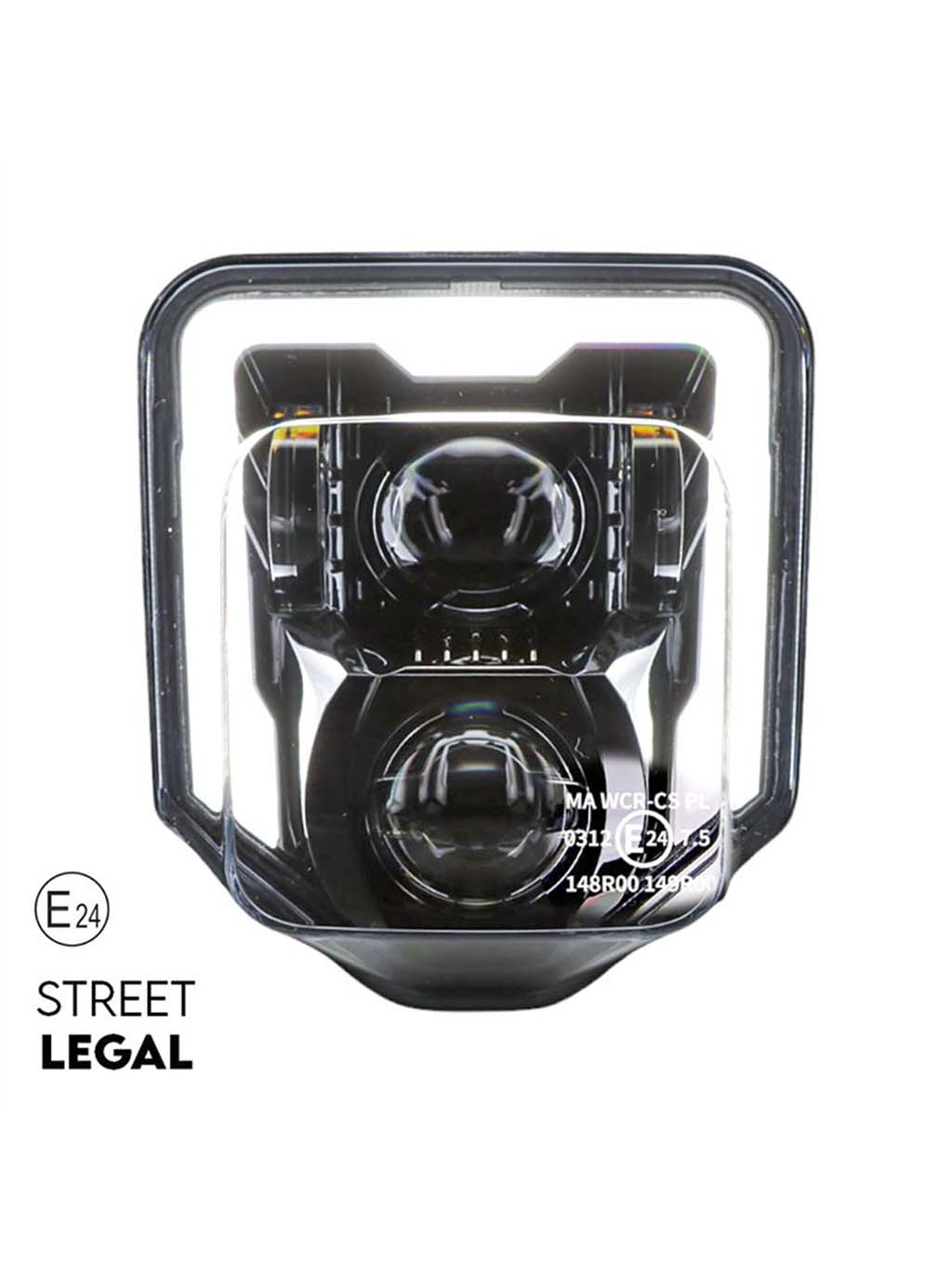 Raptor Eye  Scheinwerfer für Supermoto Husqvarna LED Tuning 