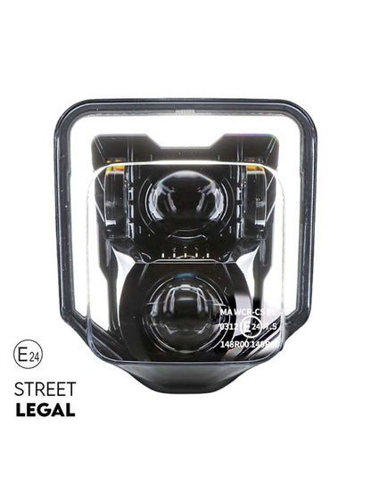 Raptor Eye  Scheinwerfer für Supermoto Husqvarna LED Tuning 