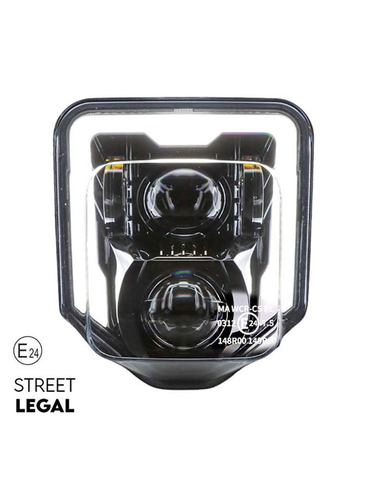 Raptor Eye  Scheinwerfer für Supermoto Husqvarna LED Tuning 