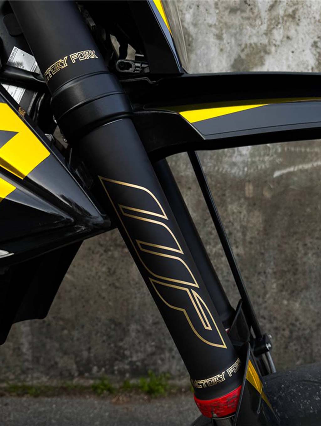 WP Style - Supermoto Gabelschützer Kit